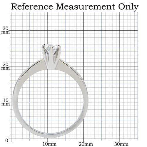 Vintage Engagement Rings TK203 Stainless Steel Ring with AAA Grade CZ