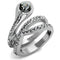 Vintage Engagement Rings TK2038 Stainless Steel Ring with Top Grade Crystal
