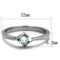 Vintage Engagement Rings TK2042 Stainless Steel Ring with AAA Grade CZ