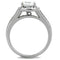 Vintage Engagement Rings TK2043 Stainless Steel Ring with AAA Grade CZ