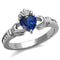 Vintage Engagement Rings TK2093 Stainless Steel Ring in London Blue