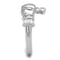 Silver Jewelry Rings Vintage Engagement Rings TK2094 Stainless Steel Ring with Crystal Alamode Fashion Jewelry Outlet