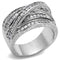 Vintage Engagement Rings TK2096 Stainless Steel Ring with AAA Grade CZ