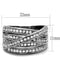 Vintage Engagement Rings TK2096 Stainless Steel Ring with AAA Grade CZ