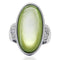 Silver Jewelry Rings Vintage Engagement Rings TK211 Stainless Steel Ring with Precious Stone Alamode Fashion Jewelry Outlet