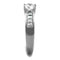 Vintage Engagement Rings TK2117 Stainless Steel Ring with AAA Grade CZ