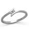 Silver Jewelry Rings Vintage Engagement Rings TK2121 Stainless Steel Ring with AAA Grade CZ Alamode Fashion Jewelry Outlet