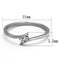 Silver Jewelry Rings Vintage Engagement Rings TK2121 Stainless Steel Ring with AAA Grade CZ Alamode Fashion Jewelry Outlet