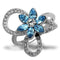 Vintage Engagement Rings TK2123 Stainless Steel Ring with Top Grade Crystal