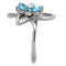 Vintage Engagement Rings TK2123 Stainless Steel Ring with Top Grade Crystal