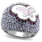 Vintage Engagement Rings TK2125 Stainless Steel Ring with Top Grade Crystal