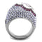 Vintage Engagement Rings TK2125 Stainless Steel Ring with Top Grade Crystal