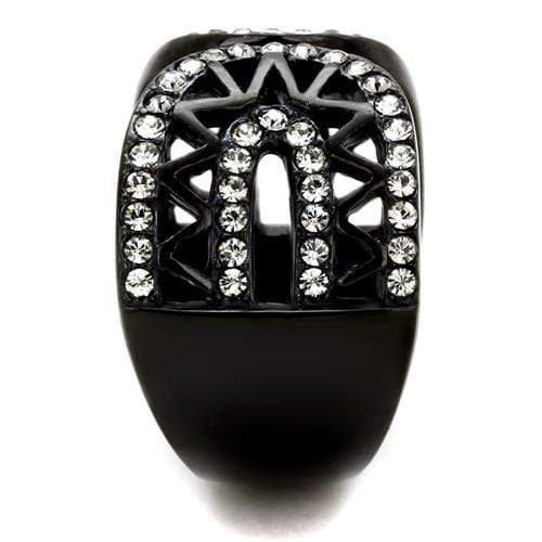 Vintage Engagement Rings TK2166 - Stainless Steel Ring with Crystal