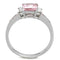 Vintage Engagement Rings TK2169 Stainless Steel Ring with AAA Grade CZ