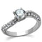 Vintage Engagement Rings TK2171 Stainless Steel Ring with AAA Grade CZ