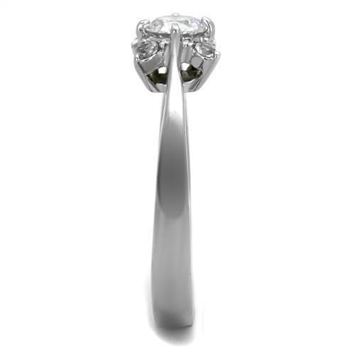 Vintage Engagement Rings TK2172 Stainless Steel Ring with AAA Grade CZ