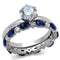 Vintage Engagement Rings TK2175 Stainless Steel Ring with AAA Grade CZ