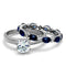 Vintage Engagement Rings TK2175 Stainless Steel Ring with AAA Grade CZ