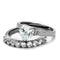 Vintage Engagement Rings TK2176 Stainless Steel Ring with AAA Grade CZ