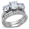Vintage Engagement Rings TK2177 Stainless Steel Ring with AAA Grade CZ
