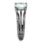 Vintage Engagement Rings TK2179 Stainless Steel Ring with AAA Grade CZ AB