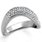 Vintage Engagement Rings TK2181 Stainless Steel Ring with Crystal