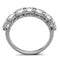 Vintage Engagement Rings TK2182 Stainless Steel Ring with AAA Grade CZ