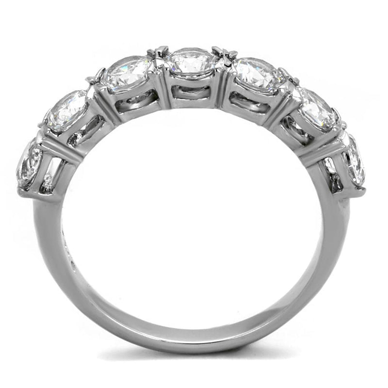 Vintage Engagement Rings TK2182 Stainless Steel Ring with AAA Grade CZ