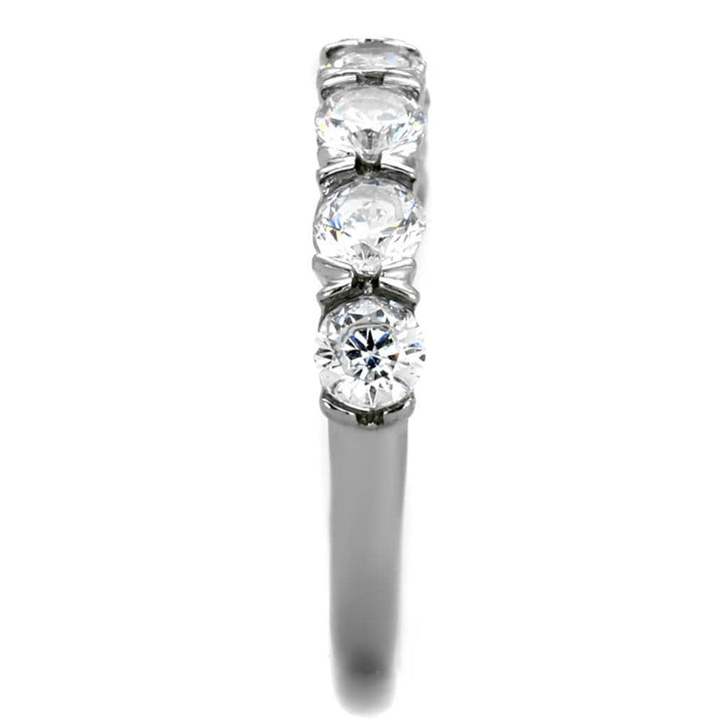 Vintage Engagement Rings TK2182 Stainless Steel Ring with AAA Grade CZ