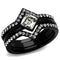 Vintage Engagement Rings TK2185 - Stainless Steel Ring with Crystal
