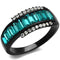 Vintage Engagement Rings TK2190 - Stainless Steel Ring with Crystal