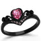 Vintage Engagement Rings TK2192 - Stainless Steel Ring with Crystal