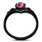 Vintage Engagement Rings TK2192 - Stainless Steel Ring with Crystal