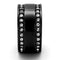 Silver Jewelry Rings Vintage Engagement Rings TK2195 - Stainless Steel Ring with Crystal Alamode Fashion Jewelry Outlet