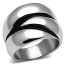 Vintage Engagement Rings TK633 Stainless Steel Ring