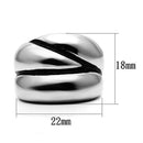 Vintage Engagement Rings TK633 Stainless Steel Ring