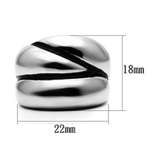 Vintage Engagement Rings TK633 Stainless Steel Ring