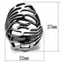 Vintage Engagement Rings TK636 Stainless Steel Ring