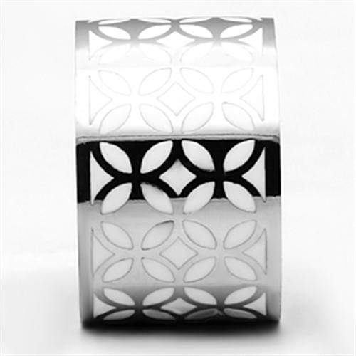 Vintage Engagement Rings TK677 Stainless Steel Ring with Epoxy
