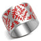 Vintage Engagement Rings TK821 Stainless Steel Ring with Epoxy in Siam