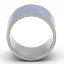 Vintage Engagement Rings TK825 Stainless Steel Ring with Epoxy