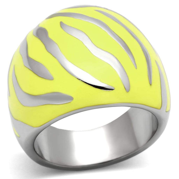 Vintage Engagement Rings TK833 Stainless Steel Ring with Epoxy