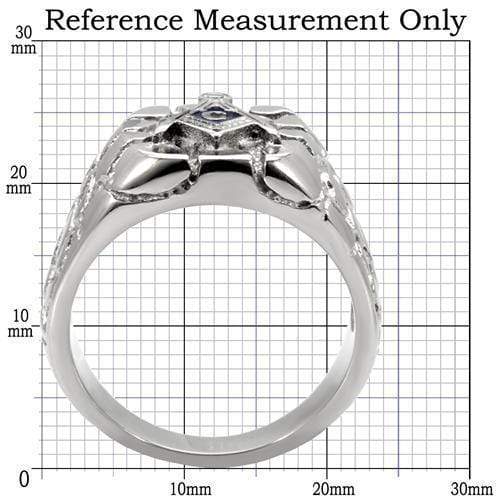 Vintage Engagement Rings TK8X039 Stainless Steel Ring