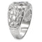 Vintage Engagement Rings TK8X039 Stainless Steel Ring