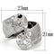 Vintage Engagement Rings TK936 Stainless Steel Ring