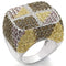 Silver Jewelry Rings Vintage Gold Rings LO1350 Rhodium+Gold+ Ruthenium Brass Ring with CZ Alamode Fashion Jewelry Outlet