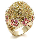 Silver Jewelry Rings Vintage Gold Rings LO1489 Imitation Gold Brass Ring with AAA Grade CZ Alamode Fashion Jewelry Outlet