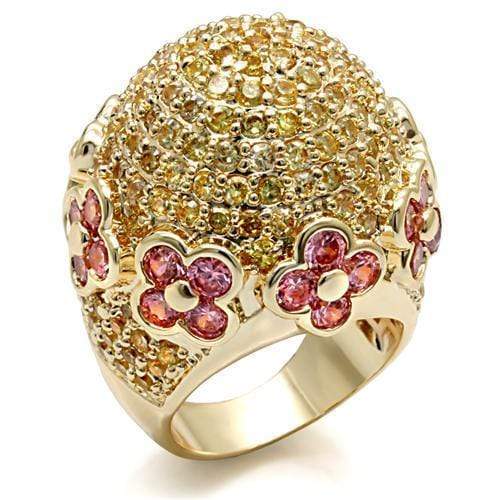 Silver Jewelry Rings Vintage Gold Rings LO1489 Imitation Gold Brass Ring with AAA Grade CZ Alamode Fashion Jewelry Outlet
