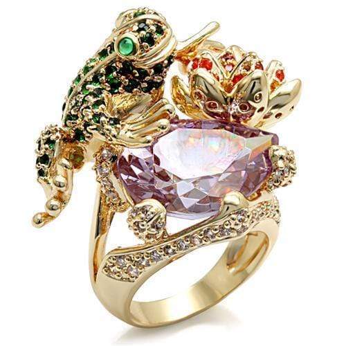 Silver Jewelry Rings Vintage Gold Rings LO1496 Imitation Gold Brass Ring with AAA Grade CZ Alamode Fashion Jewelry Outlet
