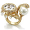 Silver Jewelry Rings Vintage Gold Rings LO1607 Imitation Gold Brass Ring with AAA Grade CZ Alamode Fashion Jewelry Outlet